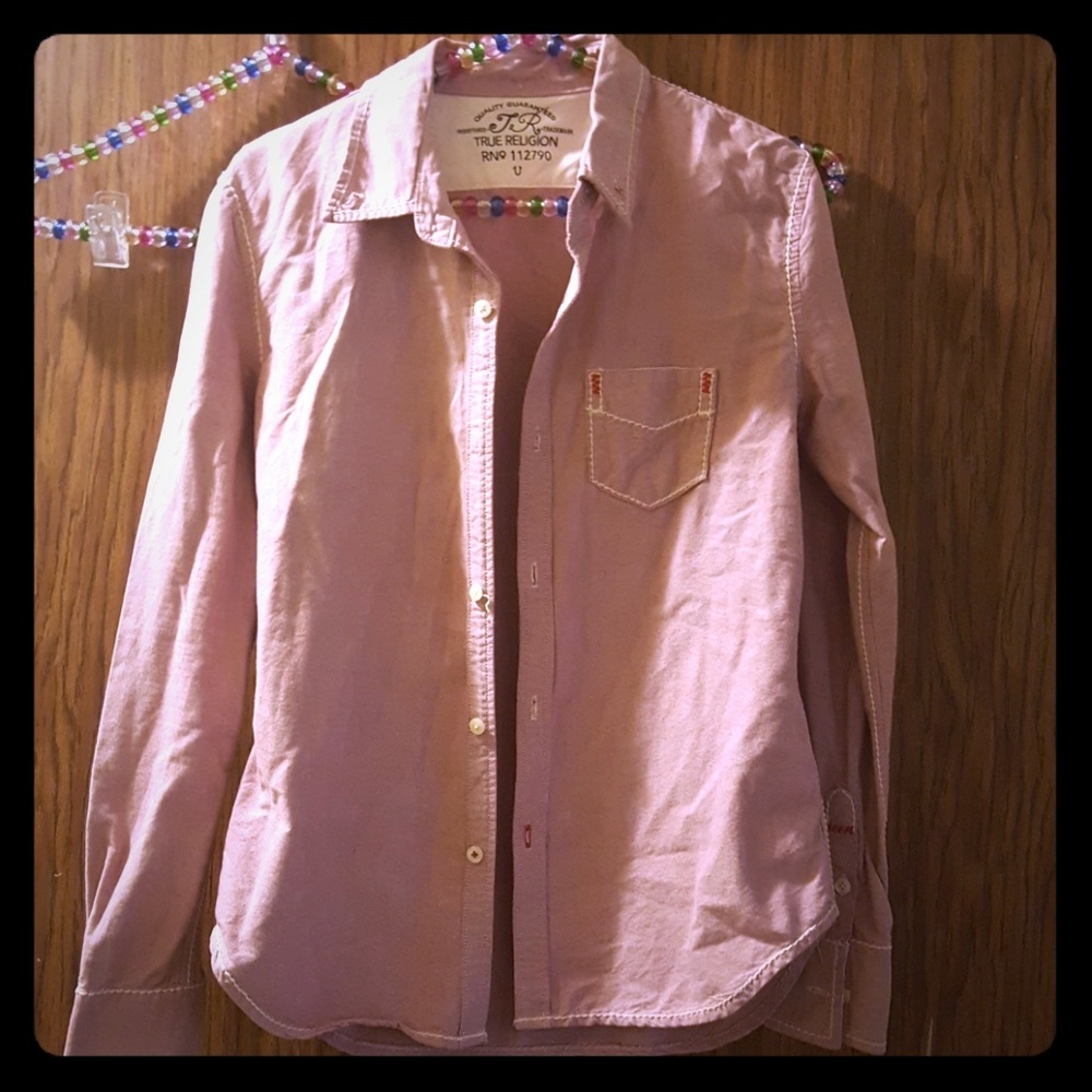 True religion button down